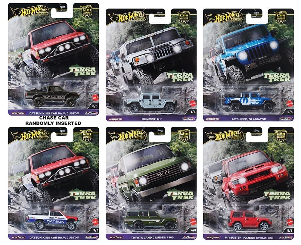 Hot Wheels 1:64 Car Culture 2024 C Case – TERRA TREK - precios especiales pickups y 4x4