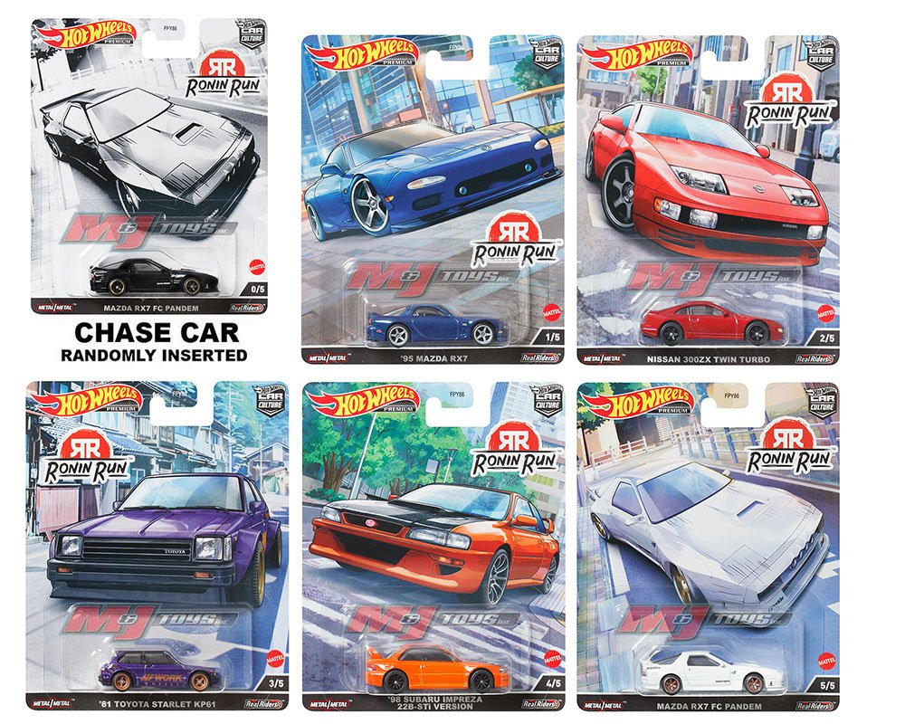 MODELOS ESCALA 1:64 Car Cultures 2022 P Case Ronin Run Assortment - PRECIOS ESPECIALES