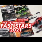 5 MODELOS HOT WHEELS PREMIUM a ESCALA 1/64 RAPIDO Y FURIOSO FAST STARS F9 2021