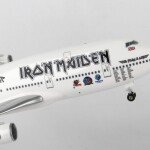 MODELO ESCALA 1/200 IRON MAIDEN 747-400 W/GEAR ED FORCE ONE