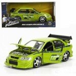 MODELO ESCALA 1:24 - Fast & Furious - Mitsubishi Lancer Evo VIII Brian's Green