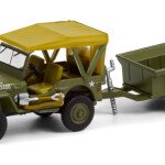 MODELO ESCALA 1:64 Hitch & Tow Series 22 - 1943 Willys MB Jeep