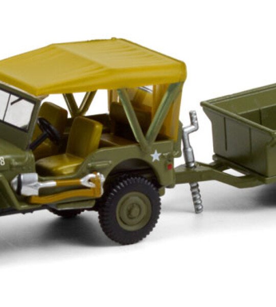 MODELO ESCALA 1:64 Hitch & Tow Series 22 - 1943 Willys MB Jeep