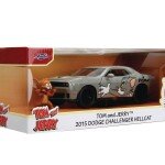 MODELO ESCALA 1:24 2015 Dodge Challenger Hellcat with Jerry – Tom & Jerry – Hollywood Rides CON FIGURA DE JERRY