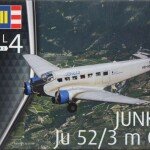 MODELO ESCALA 1:72 Revell Germany Junkers Ju52/3m Civil