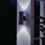 LUMINARIA EXTERIOR DECORATIVA RESIDENCIAL O COMERCIAL K9246AZ TIPO CILINDRO