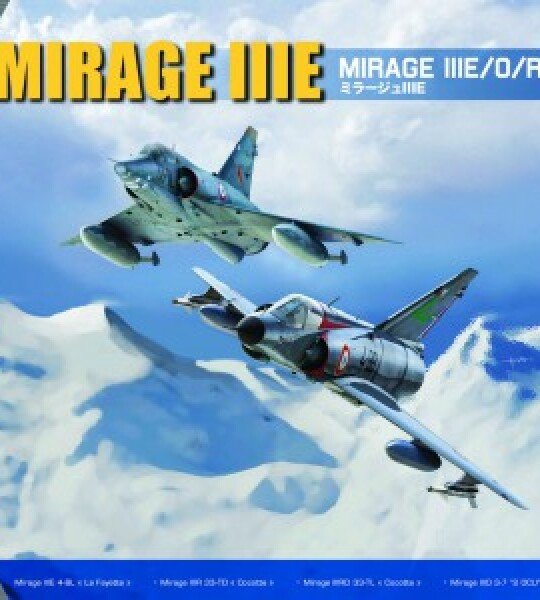 KINETIC MODELO PARA ARMAR A ESCALA 1/48 MIRAGE IIIE/O