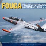 MODELO PARA ARMAR A ESCALA 1/48 Fouga CM.170R Magister de Fuerza Aerea