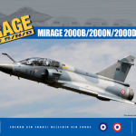 MODELO PARA ARMAR A ESCALA 1/48 Mirage 2000B/2000D/2000N