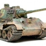 MODELO ESCALA 1/35 German King Tiger Ausf B Heavy Tank w/Henschel Turret