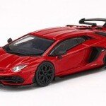 MODELO ESCALA 1/64 LAMBORGHINI AVENTADOR SVJ ROSSO MARS RD