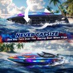 LANCHA de control remoto de alta velocidad DEERC YK080 - RADIO CONTROL