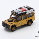 MODELO ESCALA 1/64  Land Rover Defender 110 1989 Camel Trophy Winner