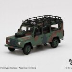 MODELO ESCALA 1/64 LAND ROVER DEFENDER 110 MILITAR