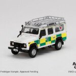 MODELO ESCALA 1:64 Mijo Exclusive World Wide Land Rover Defender 110 British Red Cross Search & Rescue RHD