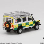 MODELO ESCALA 1:64 Mijo Exclusive World Wide Land Rover Defender 110 British Red Cross Search & Rescue RHD