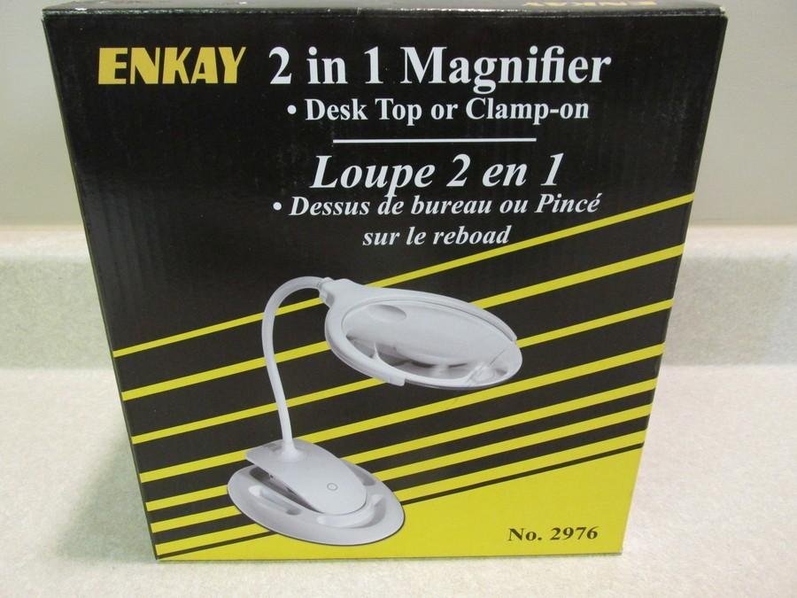 LUPA PARA MODELISMO Enkay 2 in 1 Magnifier.