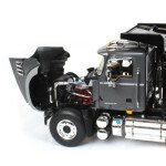 MODELO ESCALA 1/34 VOLQUETA GRIS METALICO / NEGRO MACK Granite MP Dump Truck By First Gear - CAMION VOLTEO