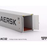 MODELO Mini GT 1:64 Dry Container 40′ “MAERSK” Limited Edition – Full Diecast Metal - CONTENEDOR METALICO