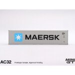 MODELO Mini GT 1:64 Dry Container 40′ “MAERSK” Limited Edition – Full Diecast Metal - CONTENEDOR METALICO