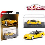 Majorette 1:64 Collector Series Wave 2 2025 – 1995 Honda NSX-R GT – Yellow Solid Pack
