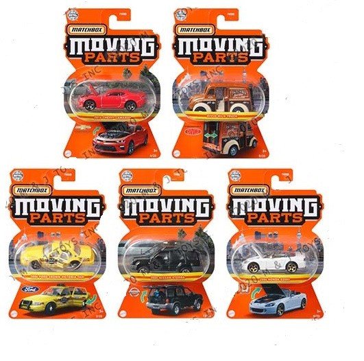 MODELOS ESCALA 1/64 Matchbox Moving Parts J assortment 2021