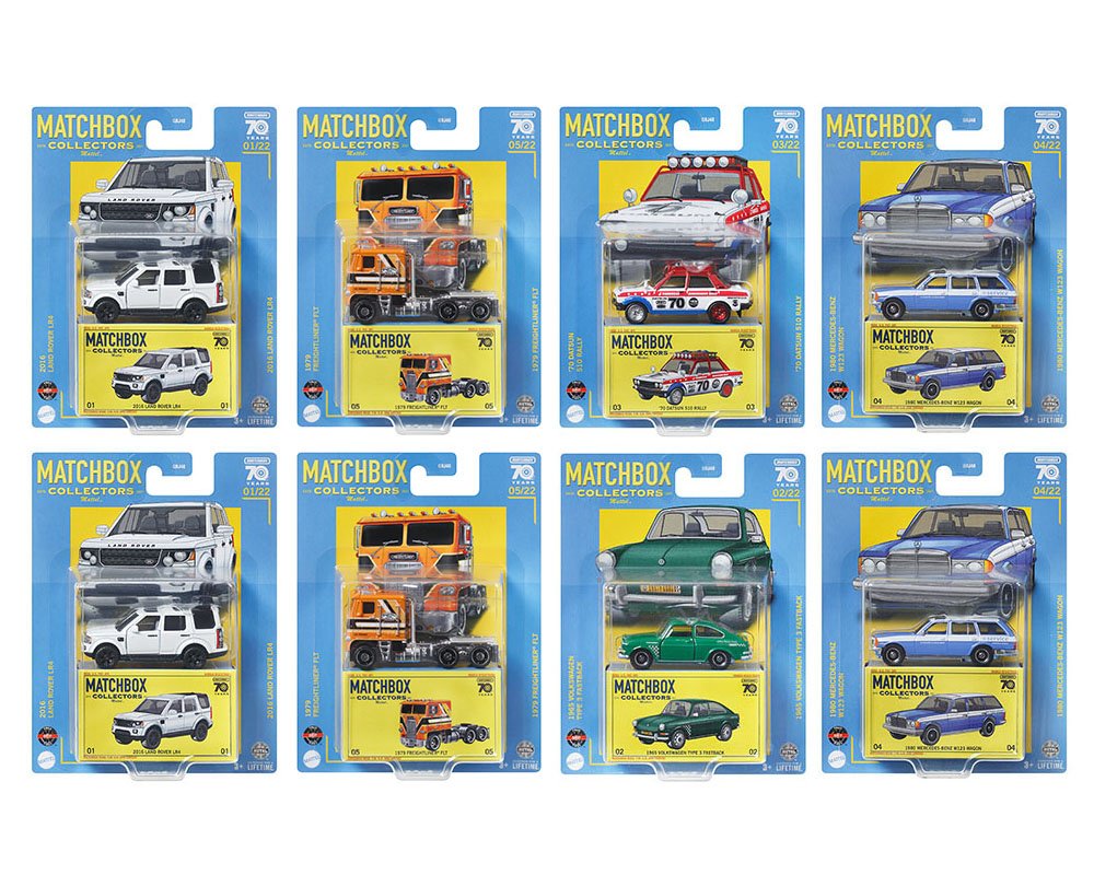 MODELOS ESCALA 1/64 Matchbox 1:64 Superfast 2023 R Case Assortment  - $85 el set