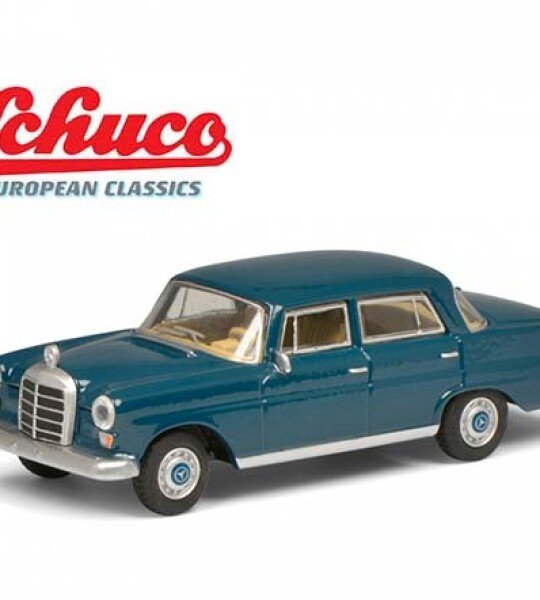 MODELO ESCALA 1:64 Mercedes-Benz 200D Fintail (W110) Green