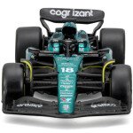 MODELO ESCALA 1/43 BBURAGO AMR23 STROLL 2023 Aston Martin Racing #18 - F1 - formula 1