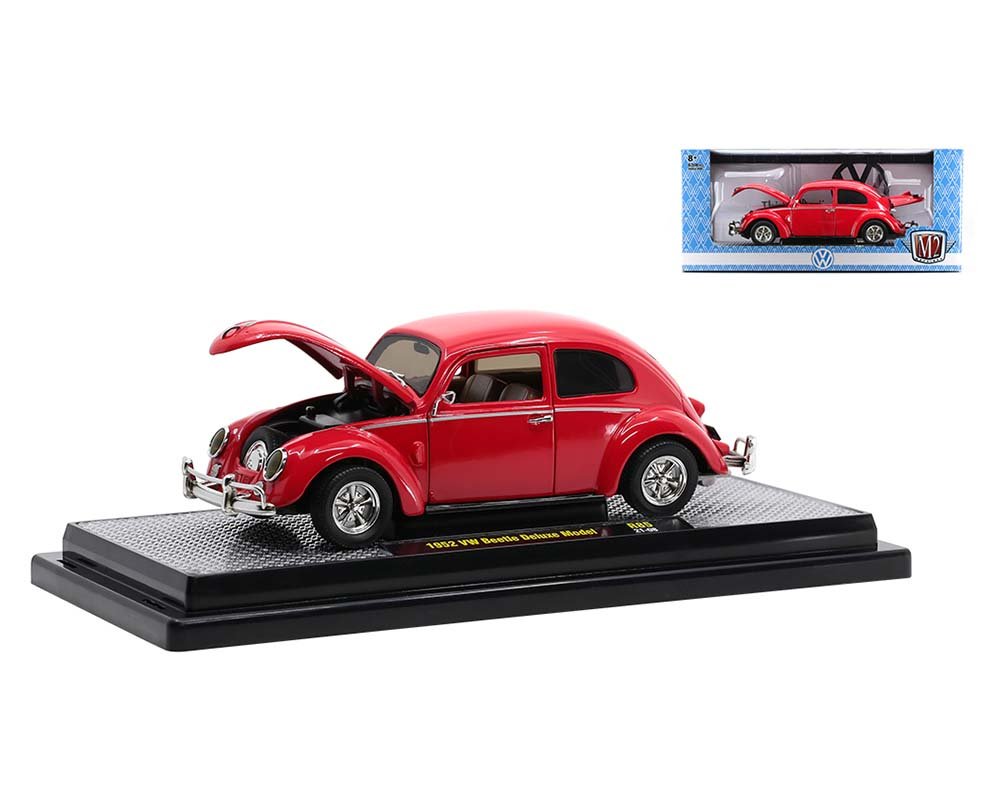 MODELO ESCALA 1:24 1952 Volkswagen Beetle Deluxe Model