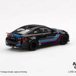 MODELO ESCALA 1:64 Mijo Exclusives World Wide LB★WORKS BMW M4 Black W/ M Stripe Limited Edition