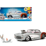MODELO ESCALA 1:24 Bugs Bunny with 1957 Chevrolet Corvette (CONEJO)
