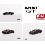 MODELO ESCALA 1/64 Mini GT Bugatti Chiron Super Sport 300+World Record 304.773 mph Limited Edition – Mijo Exclusive US