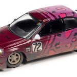 Johnny Lightning 1:64 1998 Honda Civic (Magenta Metallic with Leopard Print) – 24Hrs of Lemons – Street Freaks 2022 PRECIOS ESPECIALES