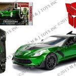 MODELO Jada 1:24 2016 Chevrolet Corvette Stingray – Crosshairs – Transformers – Metals