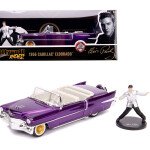 MODELO Jada 1:24 1956 Cadillac Eldorado with Elvis Figure – Elvis Presley – Hollywood Rides