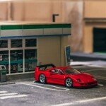 Tarmac Works 1:64 Ferrari F40 Lightweight – Red – Road64