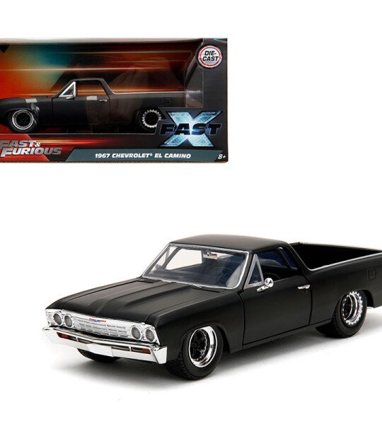 MODELO ESCALA 1:24 1967 Chevrolet El Camino – Fast & Furious: Fast X (2023) - RAPIDO Y FURIOSO