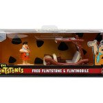 MODELO ESCALA 1:32 Fred Flintstone and Flintmobile – The Flintstones – Hollywood Rides PICAPIEDRA