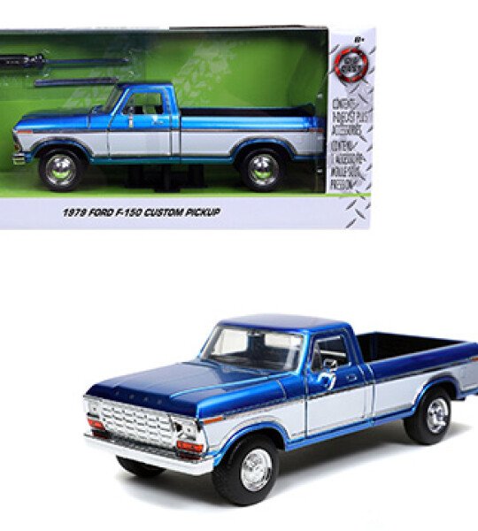 MODELO ESCALA 1:24 1979 Ford F-150 Truck – Just Trucks with Rack and Extra Wheels