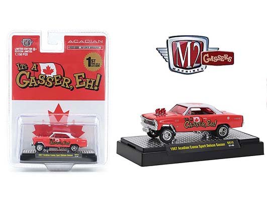 MODELO ESCALA 1/64 HE Gasser 1967 Acadian Canso Sport Deluxe RD