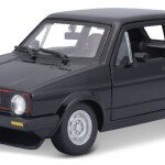 MODELO ESCALA 1/24 BBURAGO ITALIA - 1979 Volkswagen Golf Mk1 GTI in Black