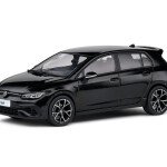 Solido 1:43 2022 Volkswagen Golf VIII R – Deep Black Pearl