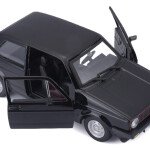 MODELO ESCALA 1/24 BBURAGO ITALIA - 1979 Volkswagen Golf Mk1 GTI in Black