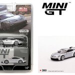 Mini GT 1:64 Porsche 911 (992) GT3 GT Silver Metallic – MiJo Exclusives