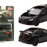 MODELO ESCALA 1:64 MiJo Exclusive – 2017 Honda Civic Type R (FK8)(LHD)(Crystal Black)