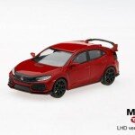 MODELO ESCALA 1/64  Honda Civic Type R (FK8) Rallye Red MINIGT