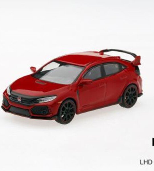 MODELO ESCALA 1/64  Honda Civic Type R (FK8) Rallye Red MINIGT