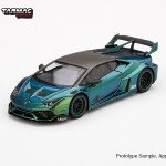 MODELO ESCALA  1:64  LB-Works Lamborghini Huracan GT LHD Special Magic Green Color Limited Edition