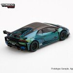 MODELO ESCALA  1:64  LB-Works Lamborghini Huracan GT LHD Special Magic Green Color Limited Edition